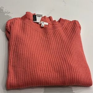 BP plus size sweater In gorgeous coral color!